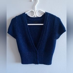 Sparkly Bolero/ Shrug Cardigan, Blue